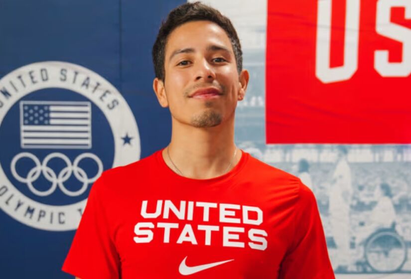 Um dos favoritos para disputar por medalha na categoria masculina é o norte-americano Victor Montalvo, atual campeão mundial. / Foto: Divulgação/Team USA