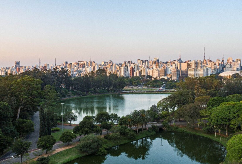 O Parque Ibirapuera, situado em São Paulo, é um dos parques urbanos mais visitados da América Latina, com cerca de 14 milhões de visitas em 2017. / Foto: Divulgação/Urbia Parques