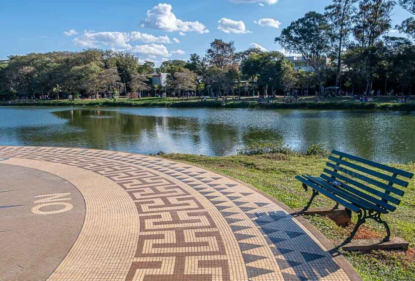 O Parque Ibirapuera conta com uma área de 158 hectares - Foto: Rodrigo Pivas / GSP