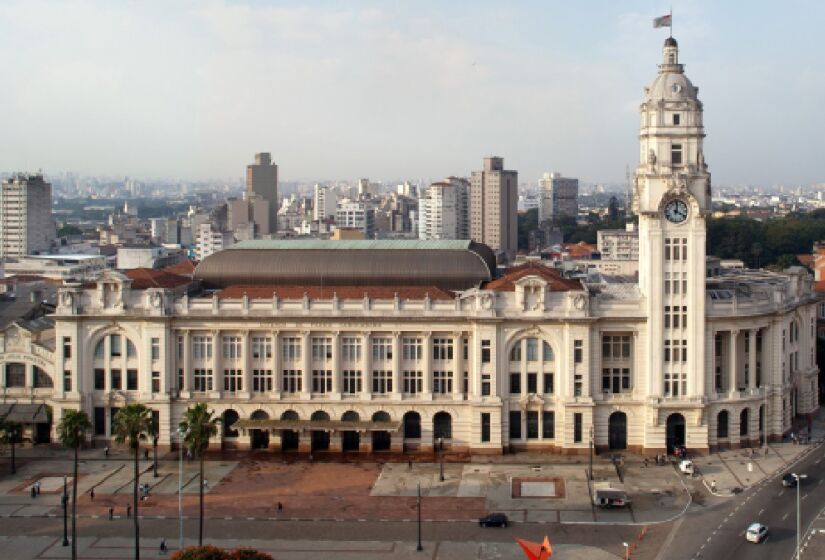 Prédio histórico era a antiga estação e foi construído entre 1926 e 1938 
Divulgação/Tuca Vieira