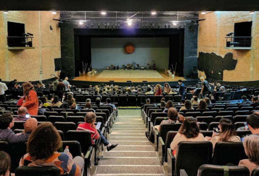 O Teatro da Pontifícia Universidade Católica de São Paulo (TUCA), foi inaugurado no ano de 1965 e é considerado hoje um importante marco cultural para a cidade de São Paulo, bem como para o Brasil. / Foto: Divulgação/Calixto de Inhamuns