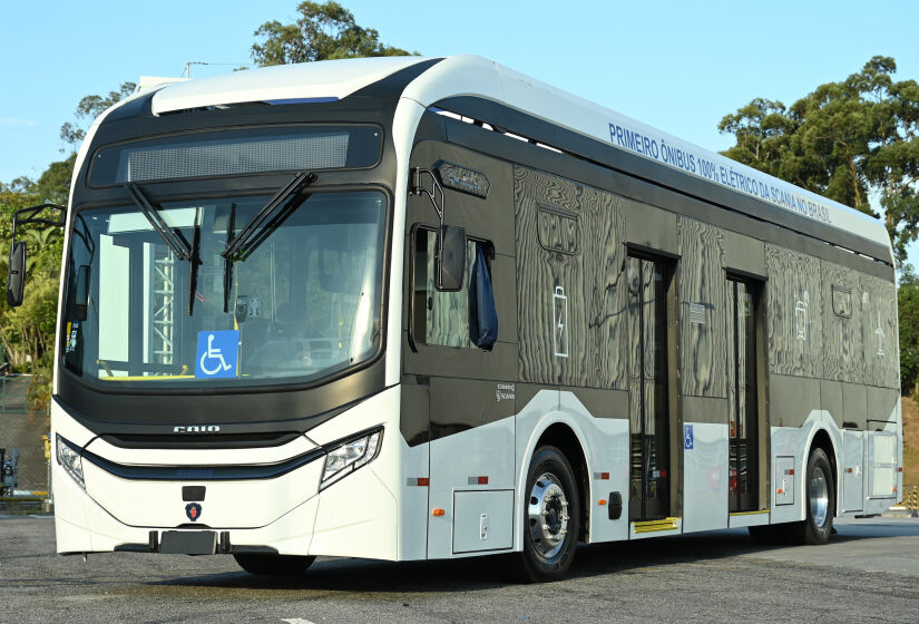 Ônibus elétrico Scania K 230E B4x2LB/Divulgação 