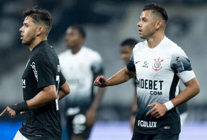 Ángel Romero é jogador do Corinthians enquanto Oscar é jogador do Botafogo. Foto: Agencia Corinthians/Rodrigo Coca