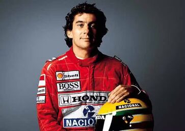 Ayrton Senna venceu três vezes o campeonato mundial de Fórmula 1