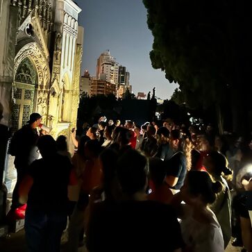 Passeio noturno comandando pelo projeto O Que Te Assombra