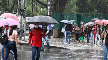 Semana deve ter instabilidade frequente na maior parte do estado de São Paulo