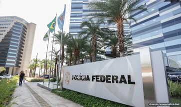 Fachada do prédio da Polícia Federal