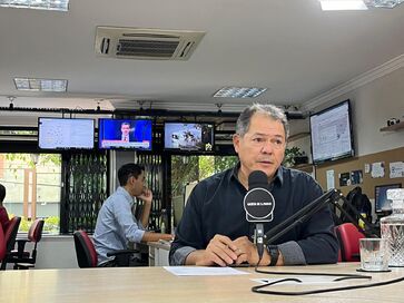 Bebetto Haddad em sabatina promovida pela Gazeta de S. Paulo