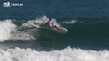 Surfista passou para a última etapa do Triplice Coroa - Circuito Sebastianense de Surf