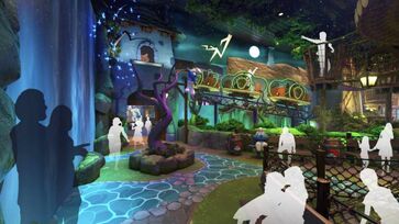 "Vila dos Smurfs Park" também é o terceiro parque temático do filme no mundo