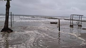 Ressacas no Litoral de SP preocupam caiçaraas