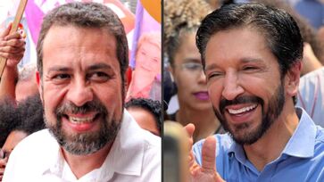 Boulos e Nunes candidatos à prefeito de São Paulo