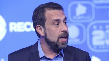 Boulos durante debate da Record, na noite deste sábado