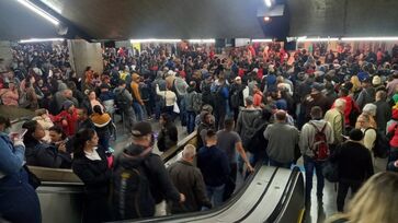 A estação da Sé é a primeira da lista com mais fluxo de pessoas na cidade de São Paulo