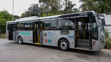 ônibus já está circulando em fase de teste