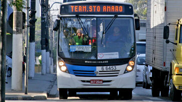 Alterações ocorrem nos pontos finais de quatro linhas de ônibus que circulam em Santo Amaro