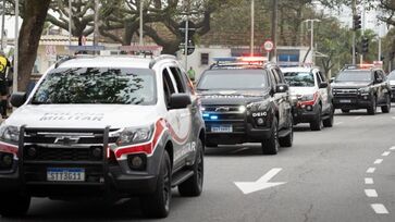 Unidades do Policiamento de Choque de Trânsito, Comando de Aviação e Rodoviário foram mobilizadas para a operação