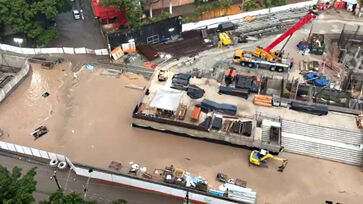 Forte chuva atinge o estado de São Paulo e causa alagamentos; na imagem, região da Pompeia, na zona oeste da Capital 