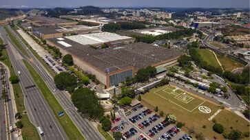 Fábrica 'Anchieta', da Volkswagen, em São Bernardo do Campo (SP)