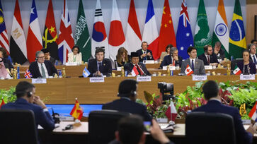 Cúpula do G20 reunida no Rio de Janeiro