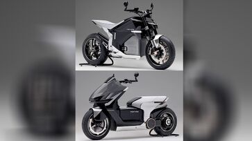 É o primeiro modelo esportivo elétrico da Honda a ser equipado com uma bateria fixa