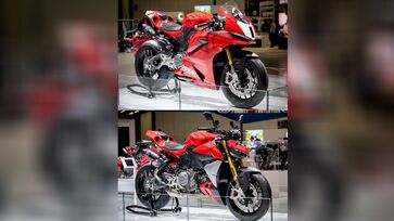 Modelos de 2025 da 'Ducati Panigale V2' e 'Streetfighter V2'