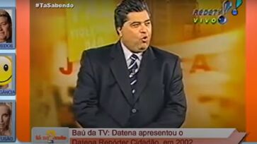 Datena já comandou programa na RedeTV! em 2002