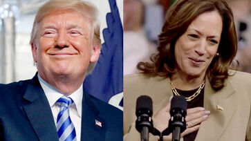 Donald Trump votou no estado da Flórida, enquanto Kamala Harris votou de maneira antecipada 