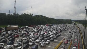 Imigrantes apresenta congestionamento sentido Capital e Litoral 