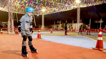 Patins na Tenda terá edição especial de Natal em Ribeirão Pires