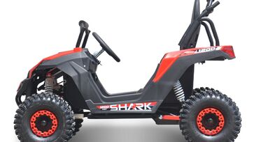 'Shark 1200' é destinado a crianças e adolescentes de até 89 quilos e possui motor de 1.200W