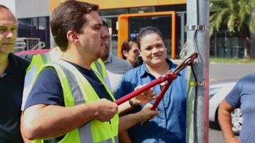 Camarinha desativa os radares fixos de trânsito cortando os fios