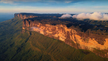 O Monte Roraima é um dos mais elevados do País