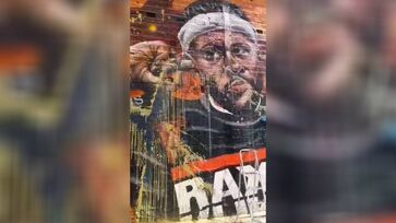 Grafite em homenagem ao atacante Memphis Depay foi alvo de ataque na Grande São Paulo   