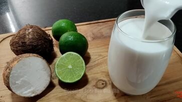 Aprenda a fazer um belo suco de inhame com limão