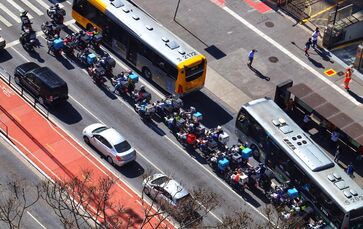 Serviço de mototáxi foi proibido em São Paulo por decisão da Justiça