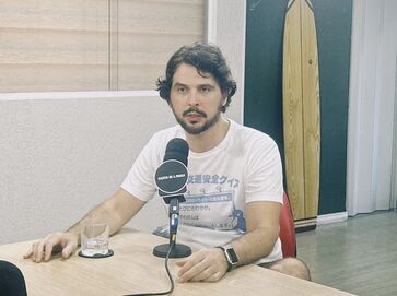 Ciro Hamen, do canal O Brasil que Deu Certo, em entrevista ao podcast Direto da Gazeta