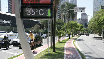 Forte calor se estende a áreas do litoral norte paulista, Vale do Paraíba e Serra da Mantiqueira