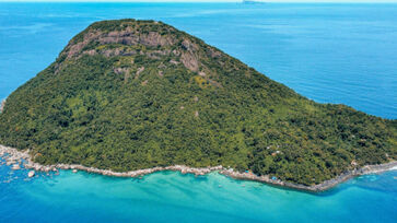 Ilha Montão do Trigo, em São Sebastião