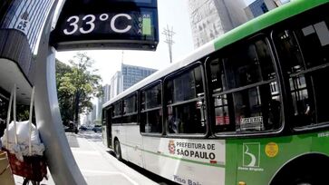 Na quinta-feira (6/2) as temperaturas podem chegar aos 33&ordm;C