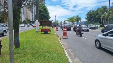 Obras se iniciam nesta segunda no limite entre Santos e São Vicente