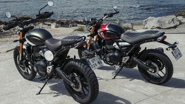 Triumph Scrambler 400x e Speed 400