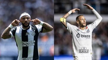 Corinthians e Santos se enfrentam, nesta quarta-feira, no Paulistão