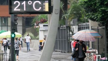 Tendência para os próximos dias é o retorno do sol pela manhã e a redução dos volumes de precipitação