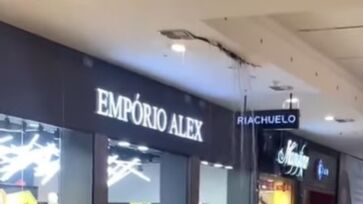 Grand Plaza Shopping registrou dois vazamentos de água em cinco dias