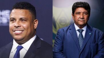 Disputa para cargo de presidente da CBF seria entre Ronaldo Fenômeno e Ednaldo Rodrigues