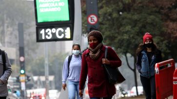 Com 13,3 °C, temperatura superou o recorde anterior de 14.4&ordm;C, registrado no dia 30 de abril