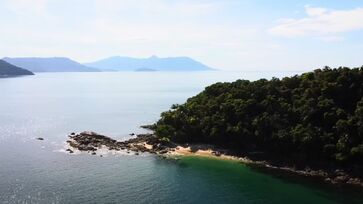 Ilha dos Gatos, em São Sebastião, encanta turistas