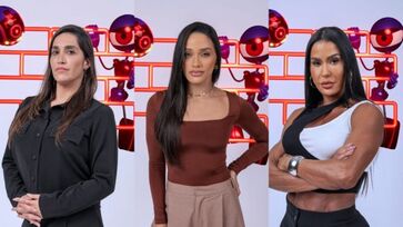 Daniele Hypólito, Eva e Gracyanne Barbosa brigam pela continuação na casa