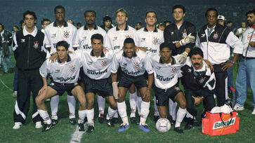 A única vitória do Corinthians fora do território nacional em um mata-mata de Libertadores foi em 1996, contra o Espoli, do Equador